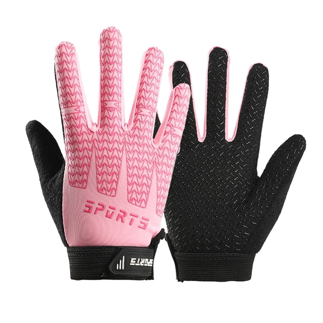 dmqupv Mitaines Imperméables pour Enfants, Gants Confortables et Doux, Mode Sportive, Respirants, Roses, Taille pour L