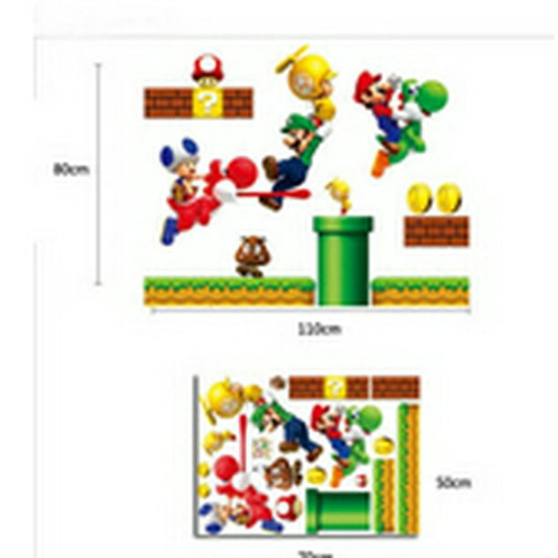 RoomMates Stickers Muraux Super Mario Bros. Wii