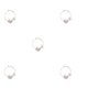 thumbnail image 3 of Qarigey 1 par de aretes de aro, aretes estéticos, joyería de moda para vacaciones en el Club nocturno, regalos personalizados de cumpleaños, Type2 NO2, 3 of 6