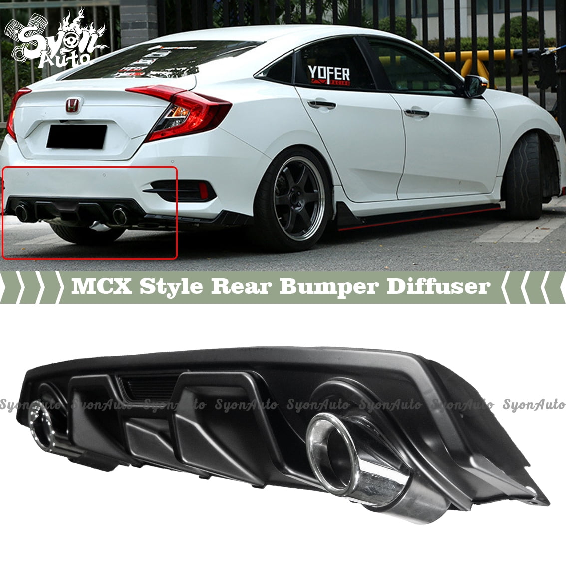 Total 32+ imagen honda civic rear bumper replacement cost In