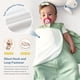thumbnail image 3 of Saco de dormir para bebé ZIGJOY Swaddle, 1 tog, algodón, 6 a 12 m, 3 of 6