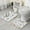 Red Mushroom Flower, variant on Red Mushroom Flower Light Pattern Bathroom Rugs Sets 3 Piece,Toilet Cover Set,Absorbent Non Slip Bathroom Mats Sets with U-Shaped Contour Rug Toilet Rug Set