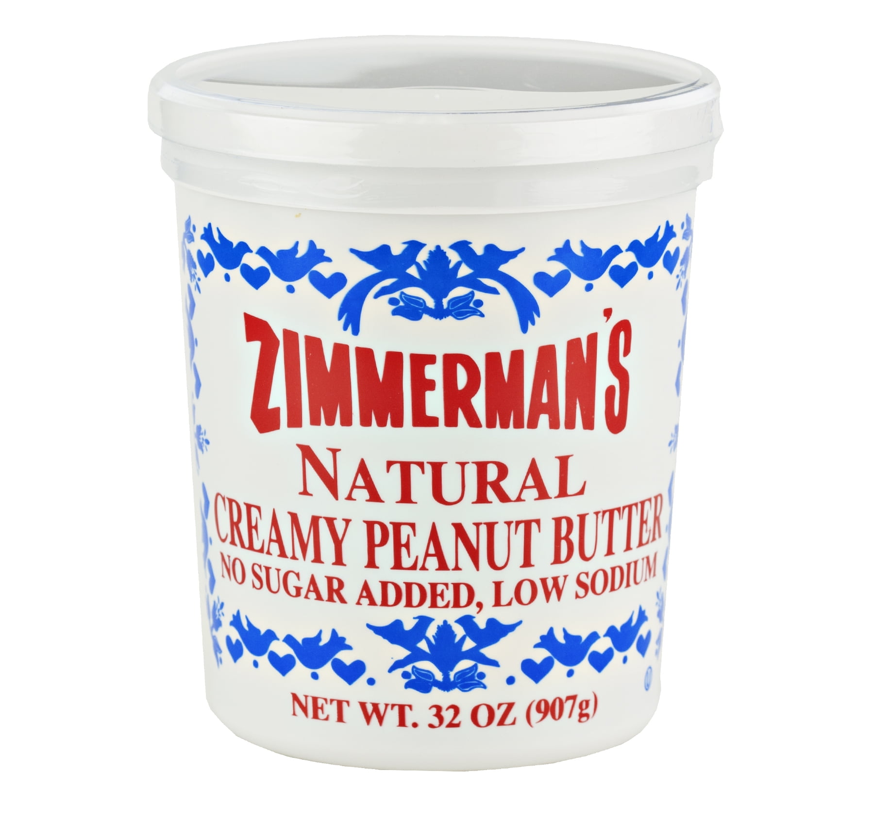 Zimmermans Natural Peanut Butter 32 oz. (2 Containers)