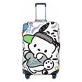 thumbnail image 1 of Cute Anime Cartoon Pochacco Travel Suitcase Protective Cover Trunk Case Washable Elastic Luggage Cover Fits X-Large Suitcase Protector Baggage With Concealed Zipper Gifts, 1 of 5