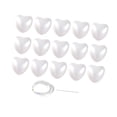 thumbnail image 2 of Rivenza Elegant Wedding Hanging String Ceiling Decor Easy Install PE Material for Indoor Heart Shaped, 2 of 8