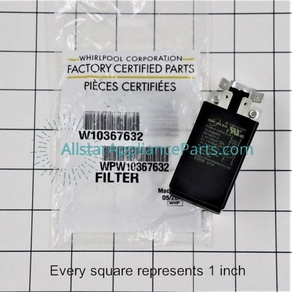 Whirlpool Washing Machine Noise Filter WPW10367632