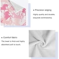 thumbnail image 3 of Dreamtimes Bath Towel Sets for Bathroom Hand Towels Fingertip Towels Unicorn Pink 3 Piece Decorative Soft Cotton Absorbent, 3 of 6