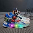 thumbnail image 6 of Kids LED Light Up Sneakers Boys Running Shoes Lightweight Sport Outdoor Walking Shoes for Boys Christmas Birthday Children Show Gift (Toddler/Little Kid/Big Kid), 6 of 11