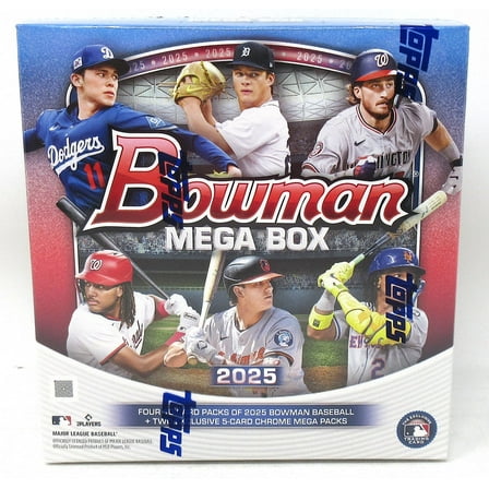 2025 Bowman Baseball Mega Box (4/10 and 2/5)