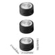 thumbnail image 3 of Clips organizadores de cables (pack de 3) - Gestión de cables de sobremesa para cables de carga y cables USB, montaje adhesivo, negro/verde/blanco/naranja, 3 of 6