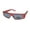 shiny crystal red, variant on KK5115 CHARLENE SUNGLASSES 100% UV/UVB PROTECTION EXCLUSIVE RARE