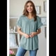thumbnail image 5 of Blusas de Corta para Mujer Verde S, 5 of 6