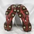 thumbnail image 2 of New Balance Mens 2004 NBG2004 White Golf Cleats Shoes Size 11 Black Red, 2 of 6