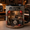 Black, variant on Coffee Mug Born To Rock Rhythm Guitarist Desk Drinkware for Rock Fans