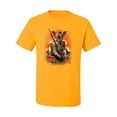 thumbnail image 2 of Wild Bobby, Undead Dark Knight, Pop Culture, Men Graphic Tees, Gold, 5XL, 2 of 3