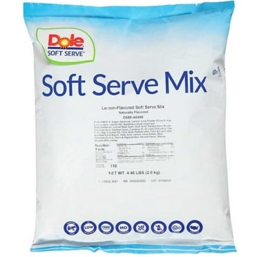 Dole Lemon Naturally Flavored Soft Serve Mix, 4.4 Pound