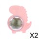 thumbnail image 1 of 2 Bolas Naturales De Hierba Gatera Extraíbles Y Saludables Giratorias Para Jugar A Moler Y Lamer, Color Rosa, 1 of 8