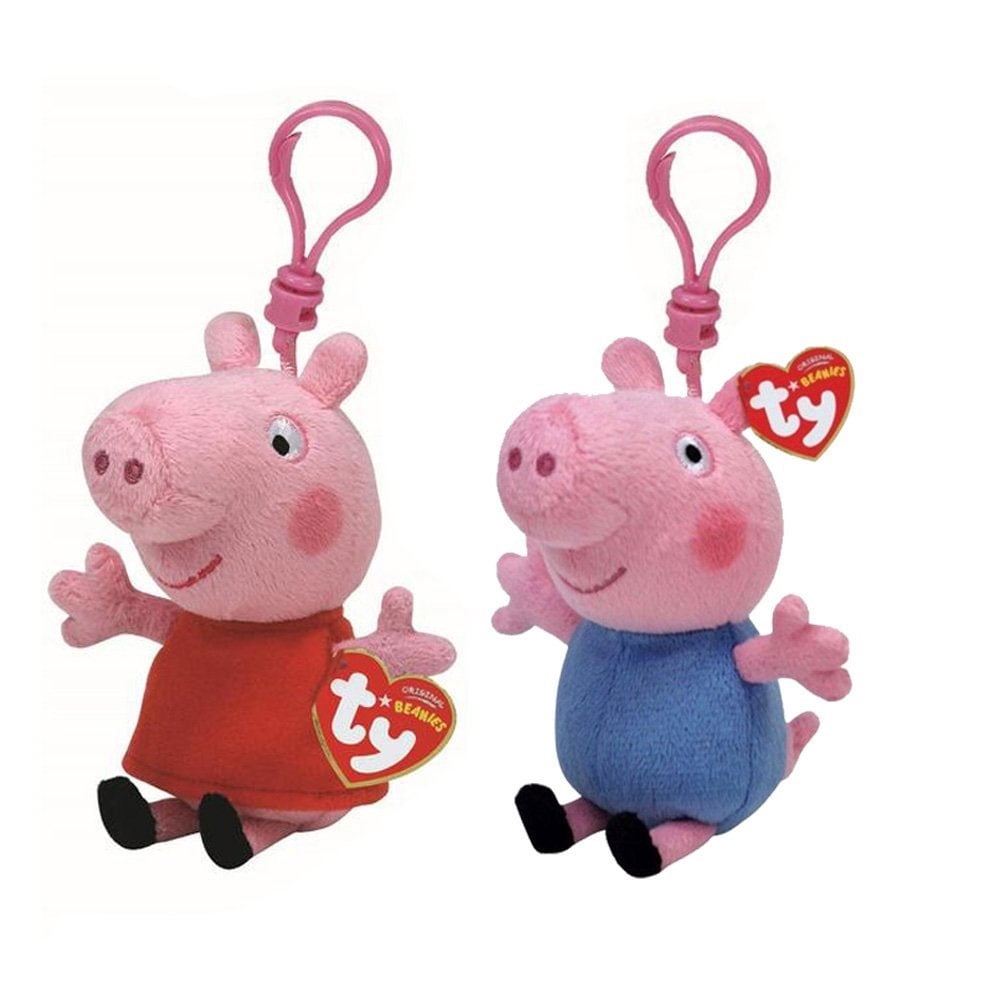 peppa pig beanie toys