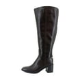 thumbnail image 2 of Naturalizer Edda Wide Calf Women's Boots Dark Brown Size 6.5 M, 2 of 8
