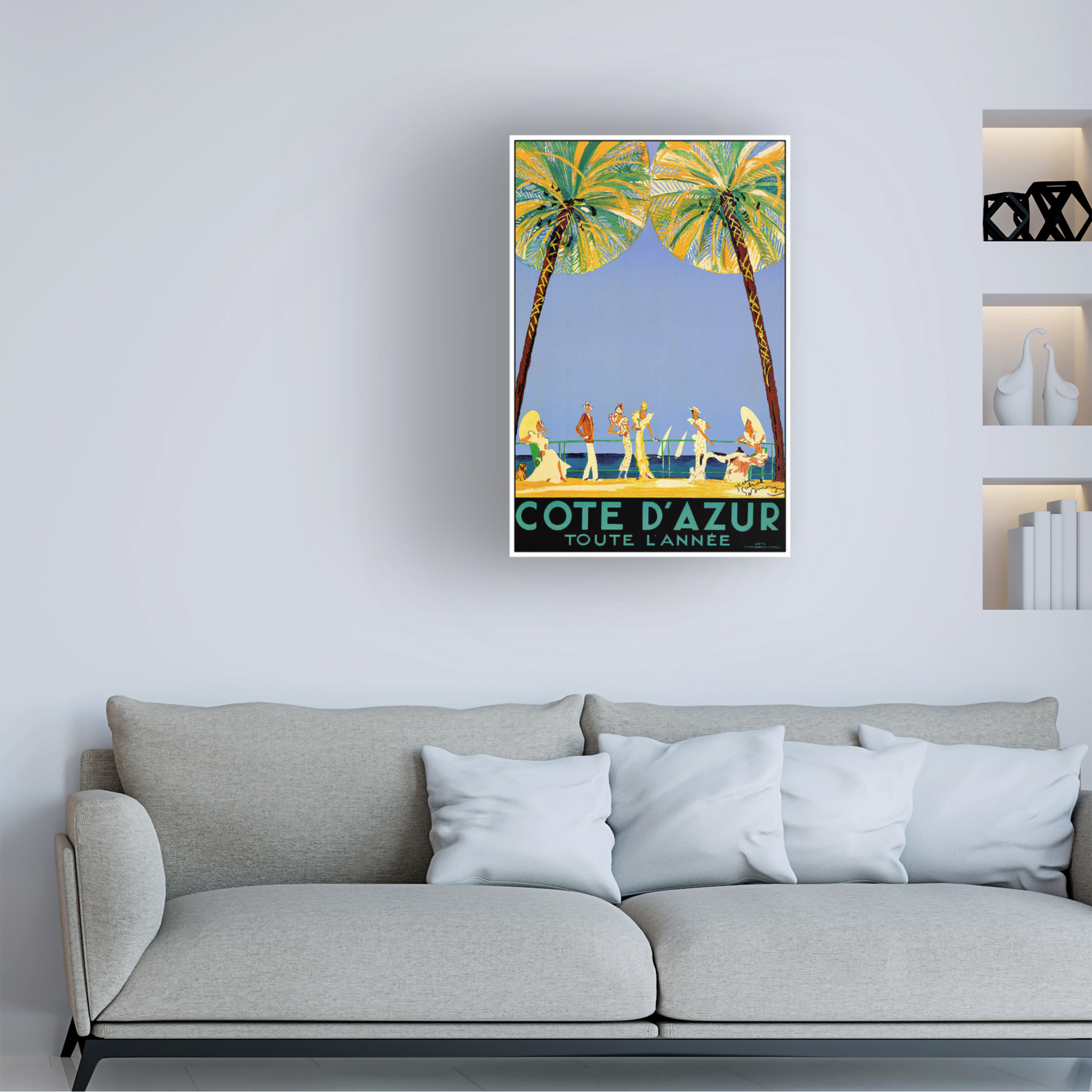 Trademark Fine Art 'Travel 48' Canvas Art by Vintage Lavoie