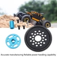 thumbnail image 3 of Steel Gear Set, Accessory Part Aluminum Alloy Professional Metal RC Gear Portable Replacement  for Small Car, 3 of 8