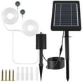 thumbnail image 1 of Solar Oxygen Pump Solar Water Air Pump 6V 3W 3 Working Modes Water Oxygen Pump Portable Oxygenation Device Outdoor Adjustable Oxygen Aerator for Fish Tank Pool Pond, 1 of 11