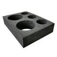 thumbnail image 1 of Portavasos Bandejas para tazas para llevar, Portavasos, Portador de café de espuma para supermercados, bares de jugos, restaurantes, caja de té, leche 5 agujeros BLESIY Bandeja portabebidas, 1 of 8