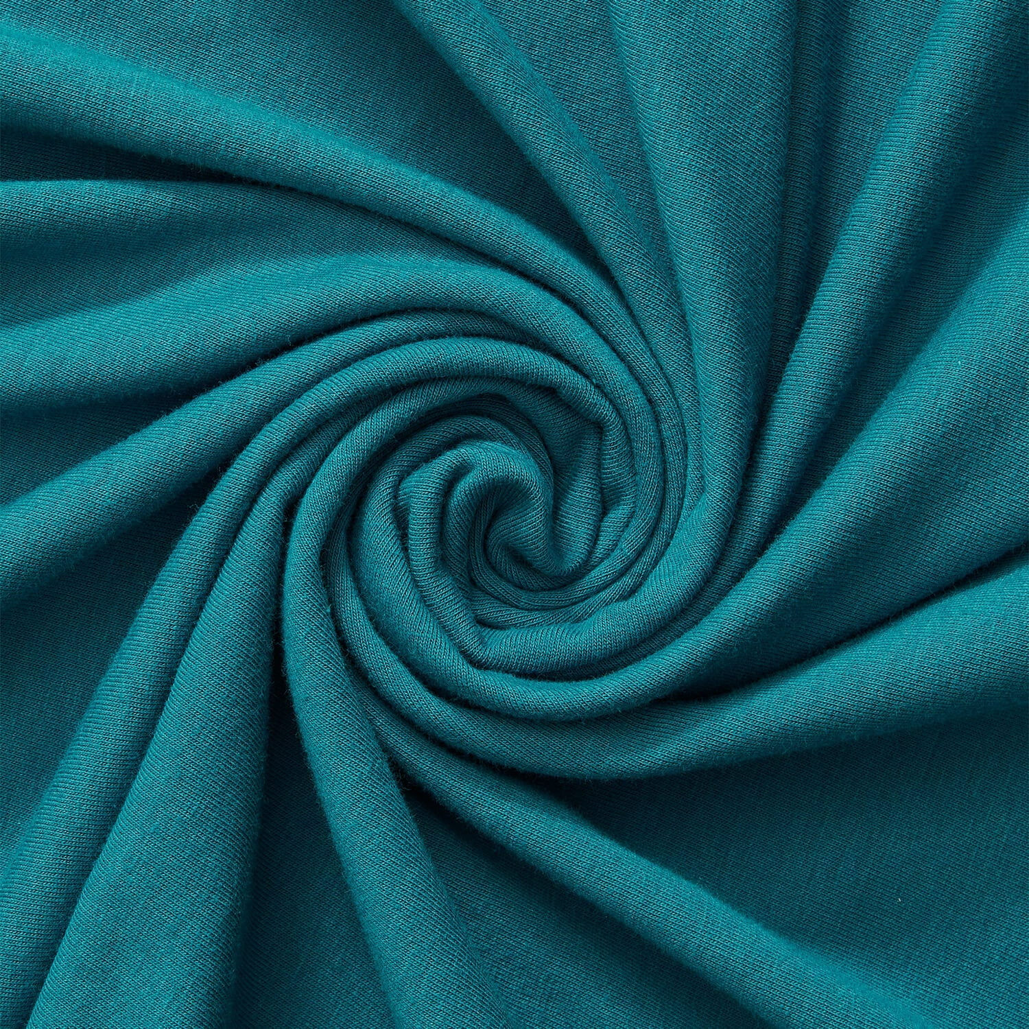 👕Teal Micro Mesh Jersey Fabric - Fabric by the Yard