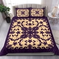 thumbnail image 1 of Juego de cama Tortuga con Hibiscus Royal Purple, 1 of 6