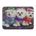thumbnail image 1 of Carolines Treasures PPP3280RUG 19 x 27 in. Westie Free Spirits Machine Washable Memory Foam Mat, 1 of 1