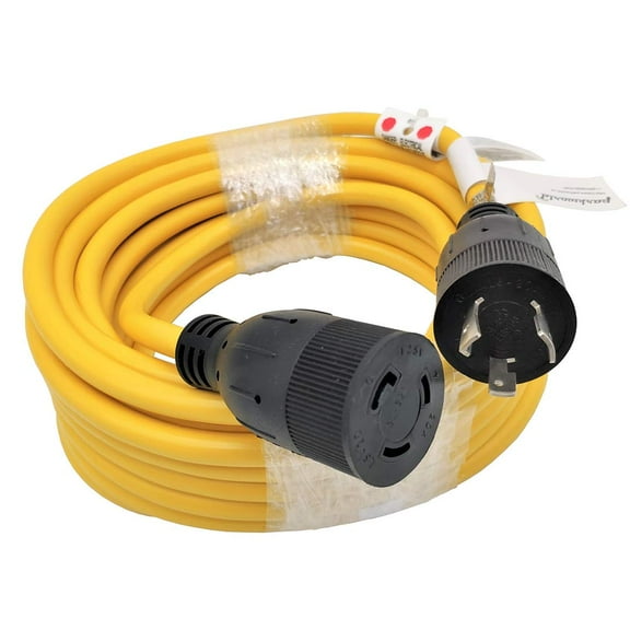 Parkworld 61759 NEMA L5-20 Extension Cord, Locking 3-Prong, 20 AMP, 125 Volts, 5000 Watts (36FT)