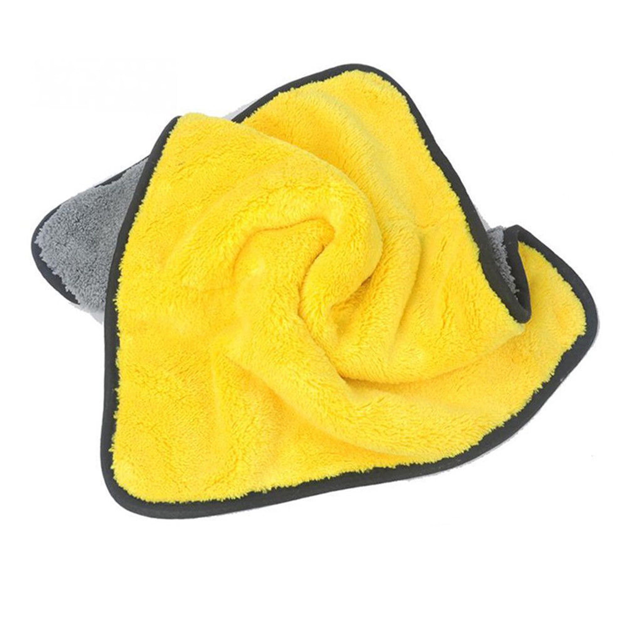 1pc Car Clean Care Polishing Wash Towel Plush Microfiber Drying Cloth Hot Sale