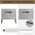 thumbnail image 5 of 36 Inch Bathroom Vanity with Sink, Plywood Freestanding Bathroom Storage Cabinet with Soft Close Doors for Bathroom, Cement Grey, 5 of 7