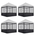 thumbnail image 1 of 16 Pcs 10 ft Pop Up Canopy Tent Sidewall Mesh Side Wall Party Canopy, 1 of 10