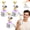 3pcs, variant on Seagull Mine Sound Button Keychain, Rechargeable Fidget Clicker with Real Sound & LED Light, Funny Interactive Desk Stress Relief Toy Gifts for Adults