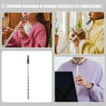 thumbnail image 6 of BESTYASH Soprano Recorder D-Tone Metal Flute for Music Practice and Performance, and Easy to Play, 6 of 8