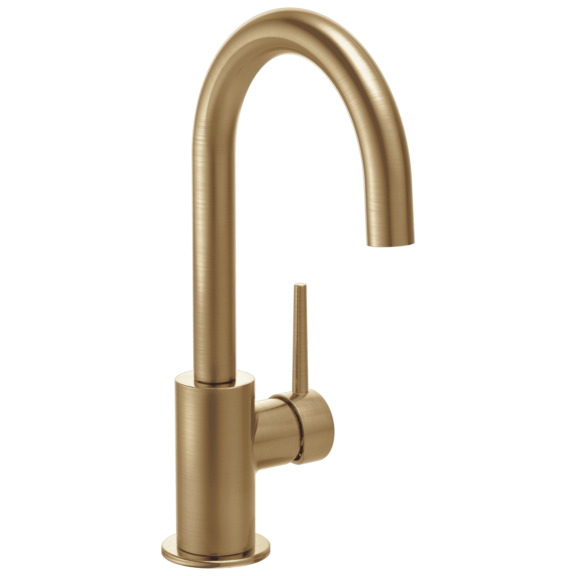 Photo 1 of Delta Faucet 1959LF Trinsic Single Handle Bar Faucet with Swivel Spout - Champagne Bronze