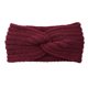 thumbnail image 2 of Diadema de ganchillo Minnieouse Banda para la cabeza deportiva Rojo púrpura, 2 of 6