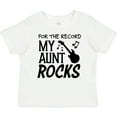 thumbnail image 3 of Inktastic For the Record, My Aunt Rocks Boys or Girls Baby T-Shirt, 3 of 5