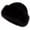 Black, variant on Womens Thick Plush Hat Bucket Hat Soft Warm Winter Cap Rounded Crown Full Plush Trim Casual Cold Weather Hat