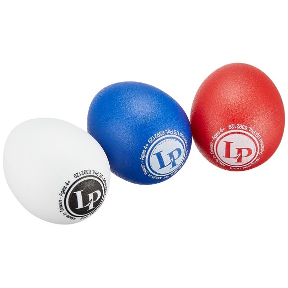 Latin Percussion LP016 Shaker Rojo/Blanco/Azul