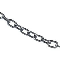 1 Inch x 25 Feet Silver Plastic Safety Chain
