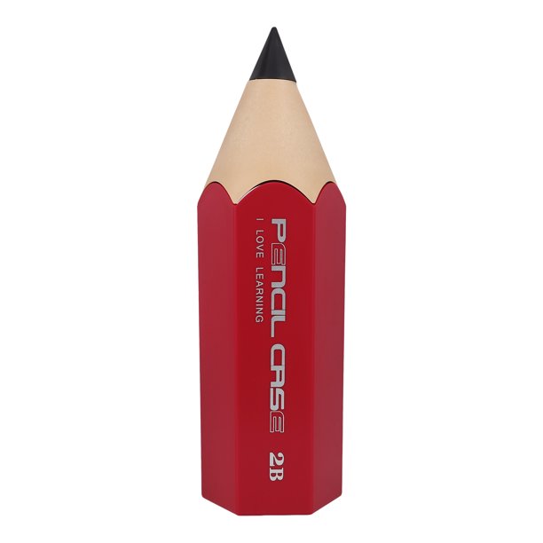 Portalápices creativo en forma de lápiz con tapa, estuche para lápices, portalápices para escritorio, soporte para brochas de maquillaje, contenedor para lápices, mesa de oficina, portalápices