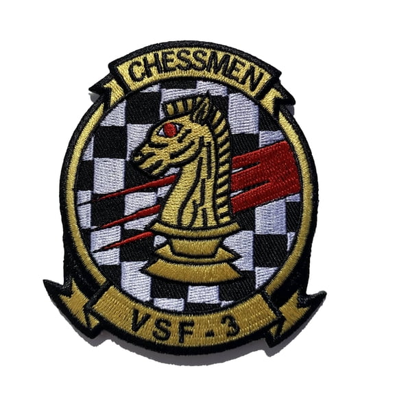 VSF-3 Chessmen Squadron Patch – Sew On