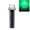 Green light, variant on Solar Net Lights, Solar Marine Flashing Lights, Solar-Powered Fishing Net Marker Lights, 1800mAh Navigation Waterproof Emergency Signals for Fishing Nets, Boat - Green Light