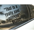 thumbnail image 3 of That is a really cool minivan - Nobody- Vinyl decal, 3 of 10