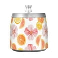 thumbnail image 7 of Yayeee Ashtray with Lid for Cigarette Smokeless Stainless Steel Home Ash Holder, Floral Orange, 7 of 7