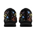thumbnail image 3 of Chririnla Colorful Musical Note Print Sneakers for Women Slip on Walking Shoes Lightweight, 3 of 7
