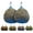 Hurricane Blue, variant on Majestic Ally 2 Pcs 1.25”x1.25” Holes Ultra Slow Feed 40” Very Sturdy Hay Net with Bottom Ring for Horses, Goat, Travel Feeder for Trailer and Stall, Reduces Waste
