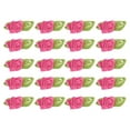 thumbnail image 1 of Goriertaly 100pcs Ruban de Satin Fleurs Décorations Durables et Élégantes pour Tout Espace Rose Rouge 1Set, 1 of 6